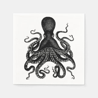 Servilleta De Papel ¡fiesta Steampunk! Pulpo victoriano kraken cthulu