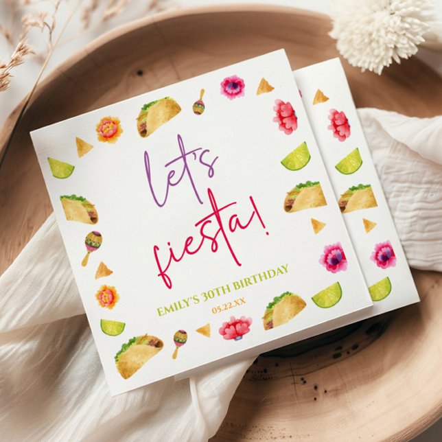 Servilleta De Papel Fiesta Taco Fiesta Mexicana Fiesta Fiesta Fiesta F (Subido por el creador)