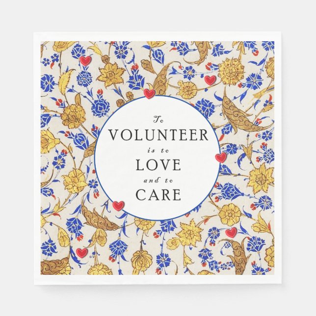 Servilleta De Papel Fiesta voluntario (Anverso)