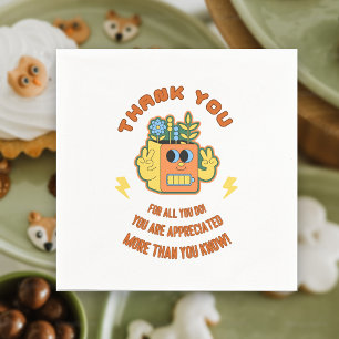 Servilleta De Papel Fiesta voluntario de empleados de equipo de negoci