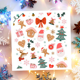 Servilleta De Papel Fiestas navidades Vacaciones Baby Shower Cumpleaño