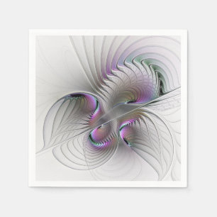 Servilleta De Papel Figura moderna de fantasía abstracta tímida arte f