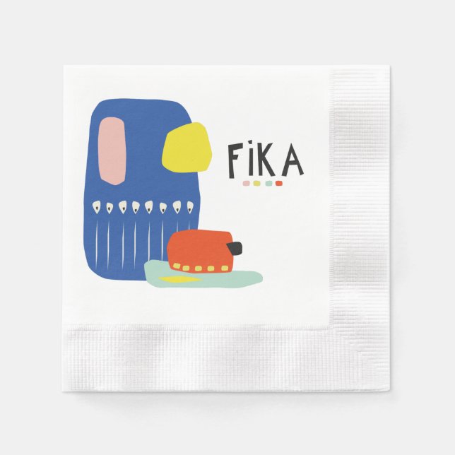 Servilleta De Papel Fika Déco (Anverso)