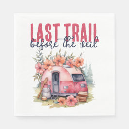 Servilleta De Papel Fin de semana de despedida de soltera Glamping Las