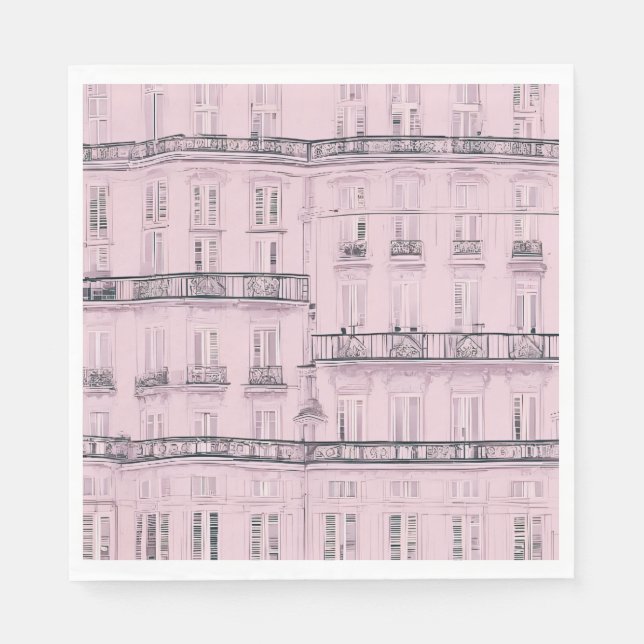 Servilleta De Papel Fin de semana en París  (Anverso)