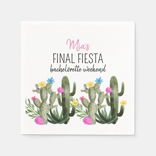 Servilleta De Papel Final Fiesta Fiesta Napkin (Anverso)
