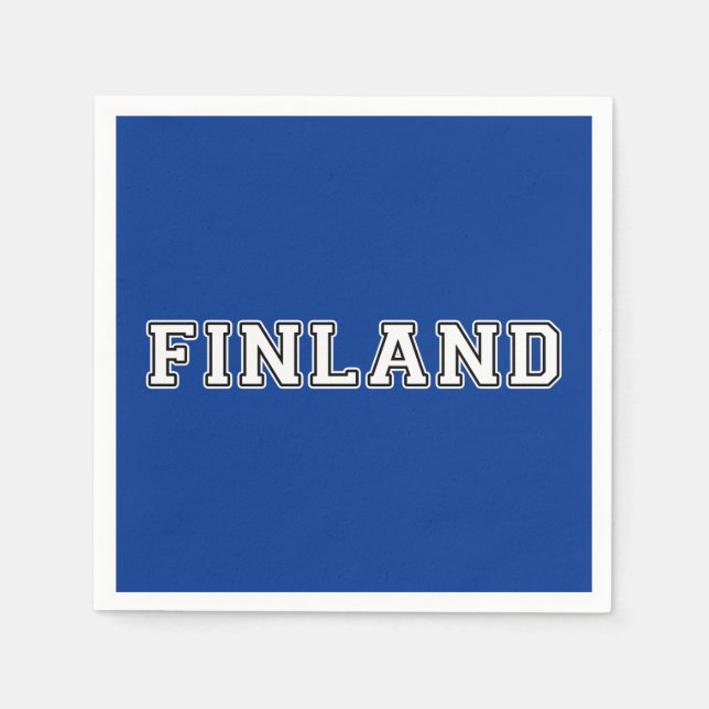 Servilleta De Papel Finlandia (Anverso)