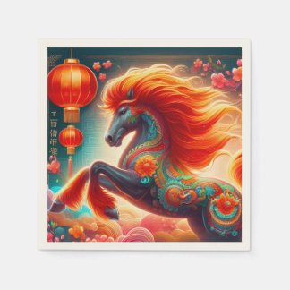 Servilleta De Papel Fire Horse
