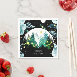 Servilleta De Papel Firefly Whimsy Woodland Cumpleaños