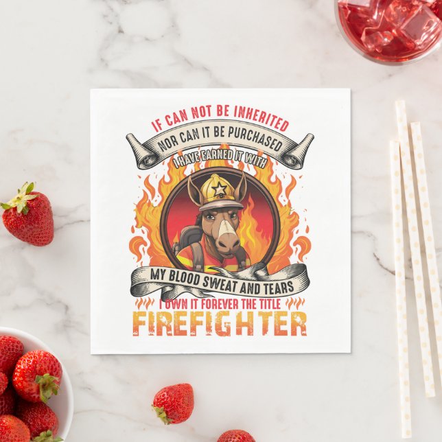 Servilleta De Papel Fireman Donkey (In situ)