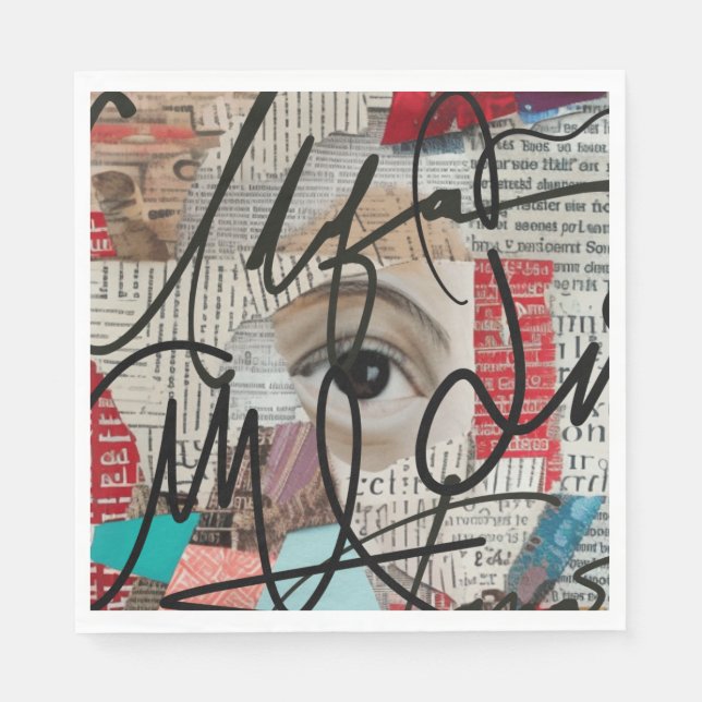 Servilleta De Papel Firmas (Anverso)