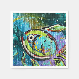 Servilleta De Papel Fish Napkin