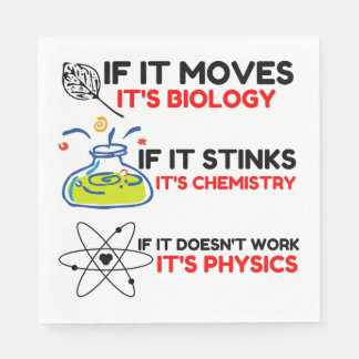 Servilleta De Papel FÍSICA DE LA QUÍMICA DE LA BIOLOGÍA DE LA Ciencia