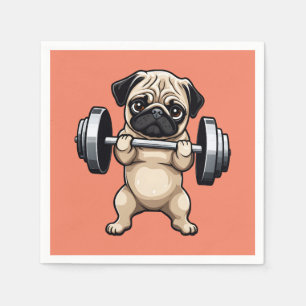 Servilleta De Papel Fitness Pug