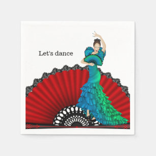 Servilleta De Papel Flamenco
