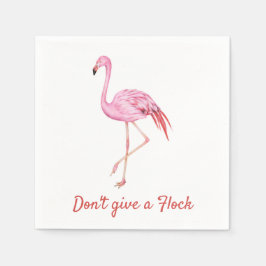 Servilleta De Papel Flamingo Cocktail Napkins