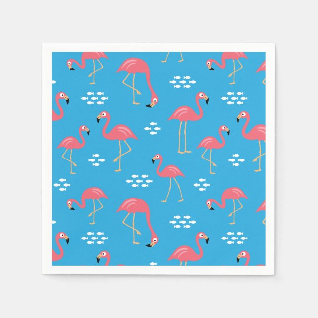 Servilleta De Papel Flamingo Napkins (Anverso)