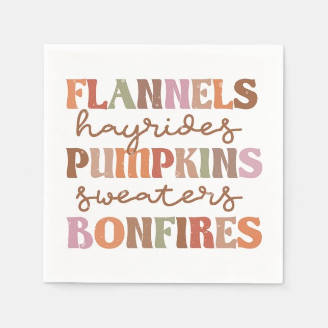Servilleta De Papel Flandes Pumpkins Bonus (Anverso)