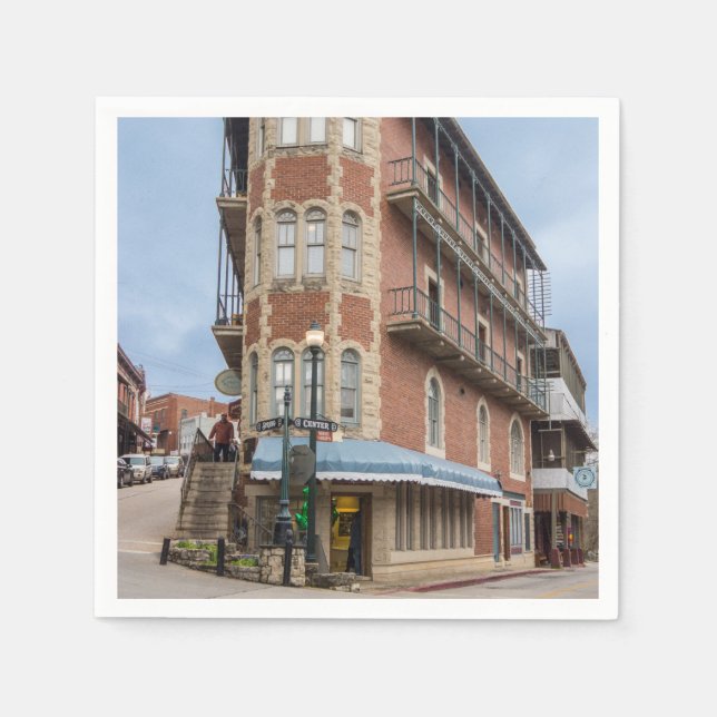 Servilleta De Papel Flatiron Flats Eureka (Anverso)