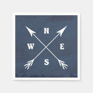 Servilleta De Papel Flechas de brújula