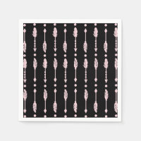 Flechas rosas y negras Fiesta de cumpleaños de una