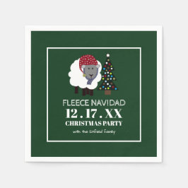 Servilleta De Papel Fleece Navidad, Navidades al estilo español