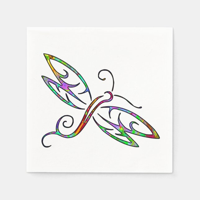 Servilleta De Papel Fléonca colorida (Anverso)