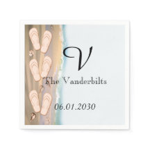 Flip Flops on the Beach Wedding