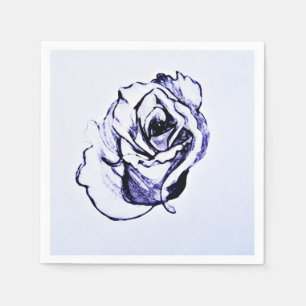 Servilleta De Papel Flor