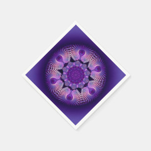 Servilleta De Papel Flor de Apofisis Kaleidoscope I