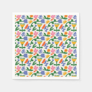 Servilleta De Papel Flor de diversión de primavera