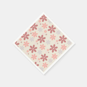 Servilleta De Papel flor de gitano rosa lindo