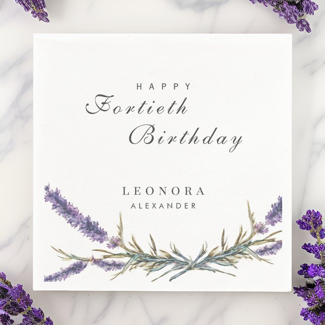 Servilleta De Papel Flor de lavadora acuarela CUALQUIER cumpleaños hit (Subido por el creador)
