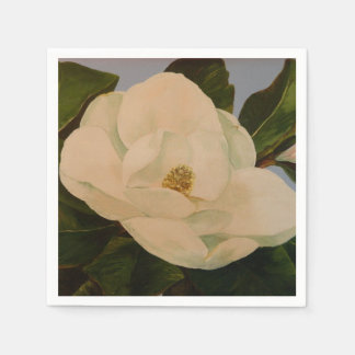 Servilleta De Papel Flor de Magnolia