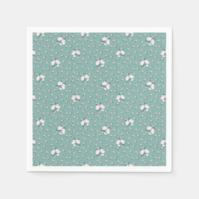 Servilleta De Papel Flor de mariposa (Anverso)