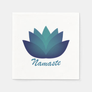 Servilleta De Papel Flor de Namaste Lotus