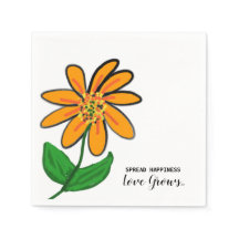 Flor de Naranja Difunde Felicidad Papel