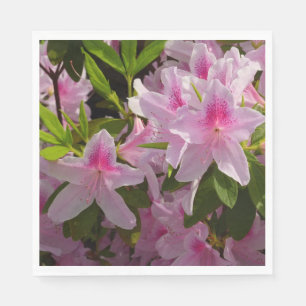 Servilleta De Papel Flor de primavera rosada de Azalea Bush