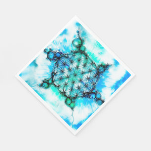 Servilleta De Papel Flor De Vida - Formas Coloridas 3