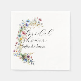 Servilleta De Papel Flor Fiesta de los jardines franceses