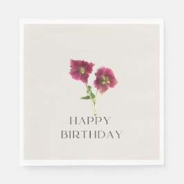 Servilleta De Papel Flor floral moderna