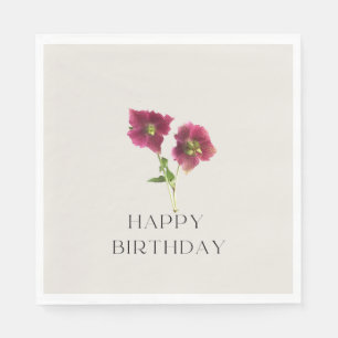 Servilleta De Papel Flor floral moderna