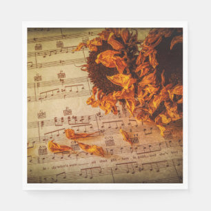 Servilleta De Papel Flor infantil para siempre