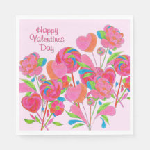 Flor Napkin Lollipop