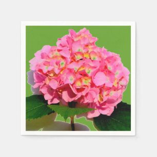 Servilleta De Papel Flor rosa Hydrangea rosa flor rosa floral