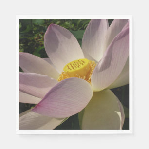 Servilleta De Papel Flor rosa Lotus III flor de verano