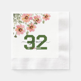 Servilleta De Papel Flor salvaje