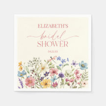 Flor silvestre Flor Floral Bridal Shower