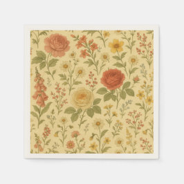 Servilleta De Papel Flor silvestre Golden Meadow