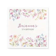 Flor silvestre Jardín Tema Chica acuarela Gracias